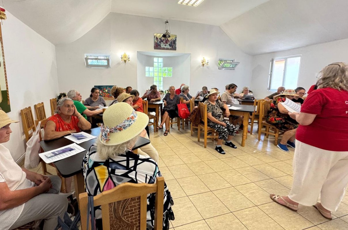 Întâlnire lunară a proiectului „Bătrânețe cu suflet de copil” 367903
