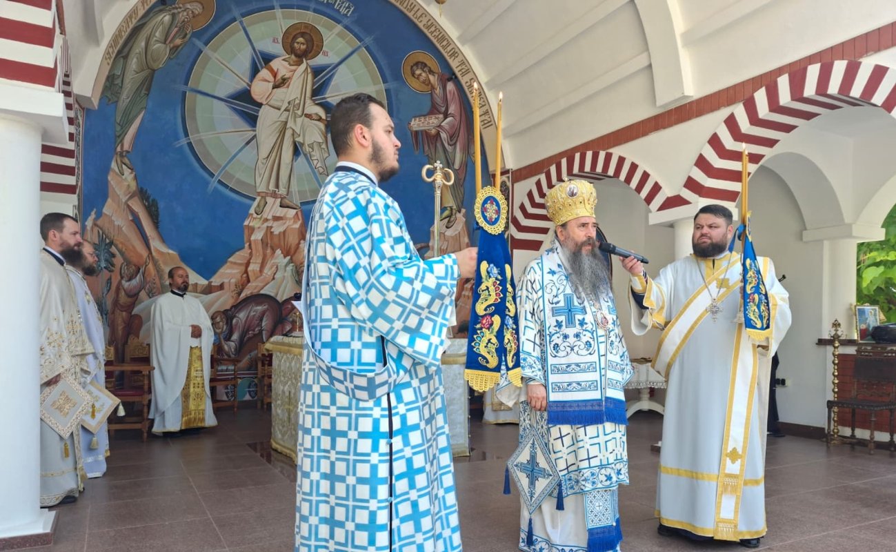 A început pelerinajul la Mănăstirea Pantocrator din Teleorman 368794