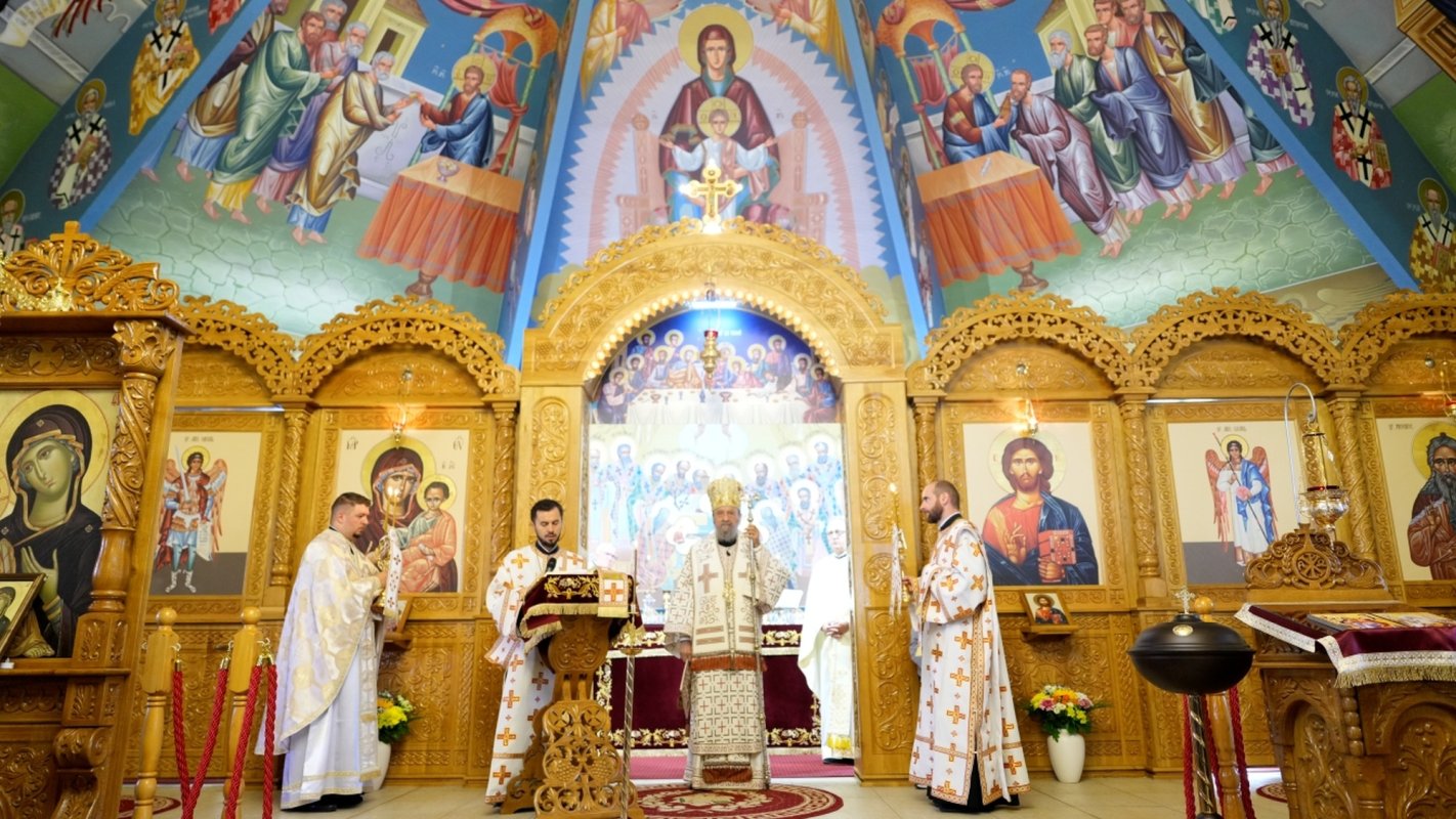 Liturghie arhierească în Biserica „Sfântul Proroc Ilie Tesviteanul” din Sibiu 369389