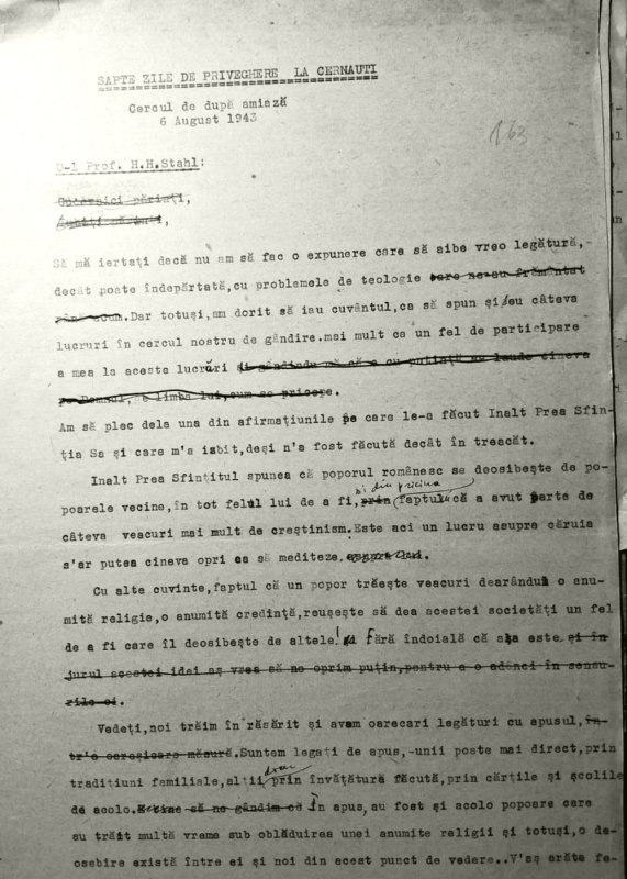 Henri H. Stahl: „Despre spiritualitatea românească” 371354