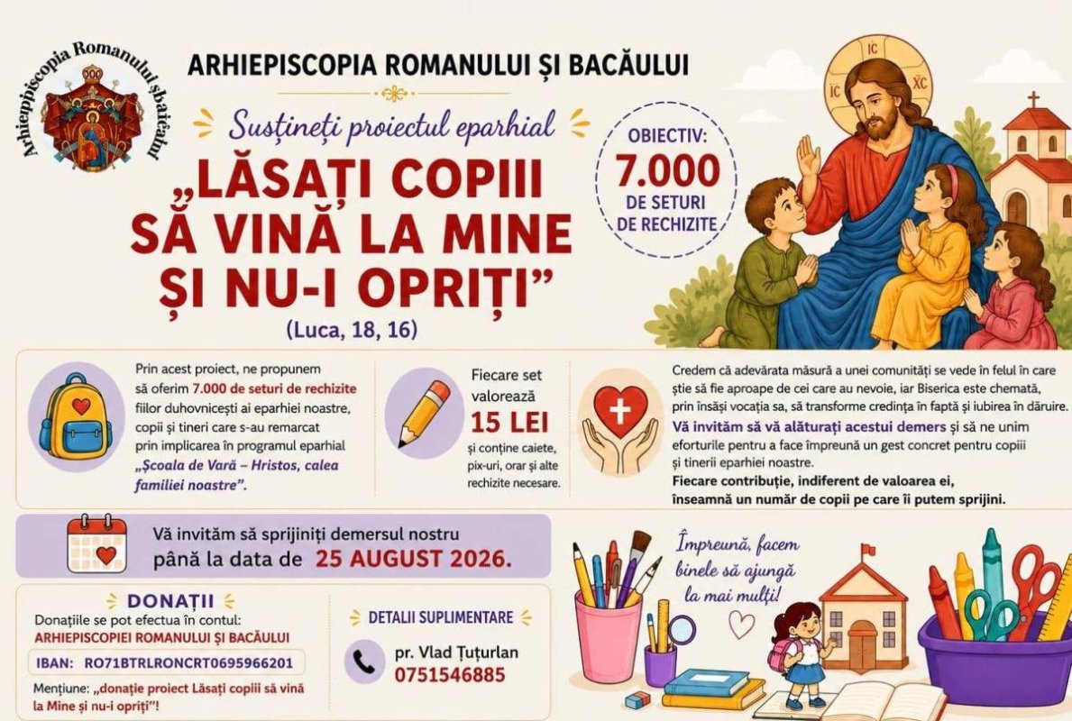 O nouă ediție a proiectului „Lăsați copiii să vină la Mine” 371515