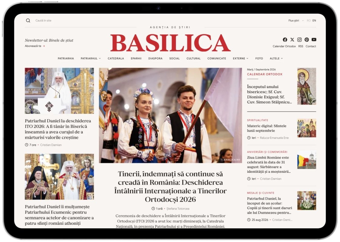Noul site al Agenției de știri BASILICA a Patriarhiei Române 372624