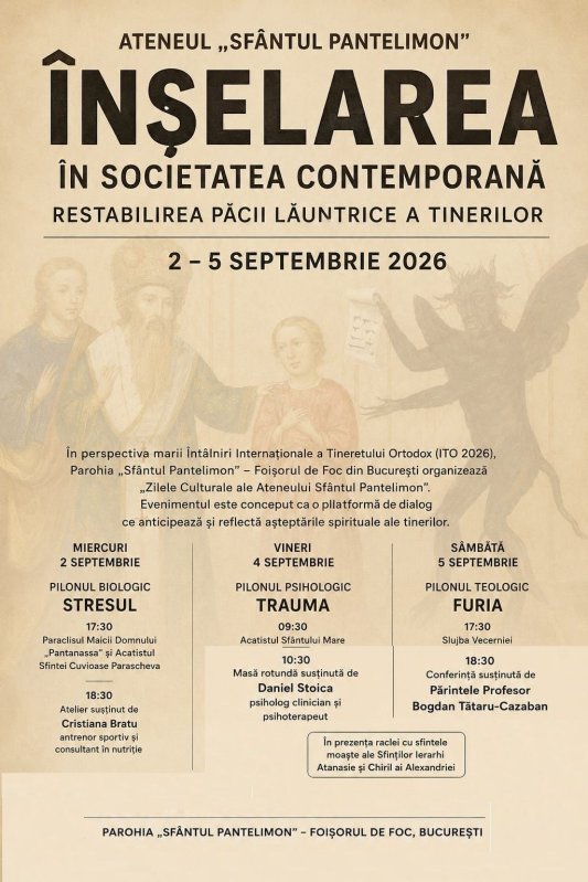Zilele culturale ale Ateneului Sfântului Pantelimon în Bucureşti 372601