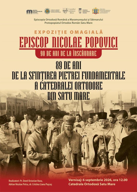 Episcopul Nicolae Popovici omagiat la Satu Mare 372839