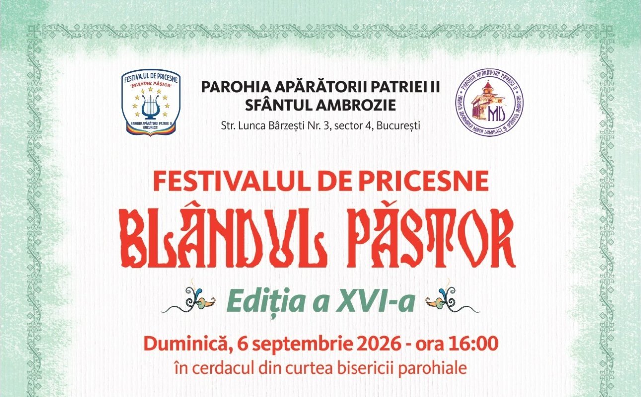 Festivalul de pricesne „Blândul Păstor” la Parohia Apărătorii Patriei II din Bucureşti 372863