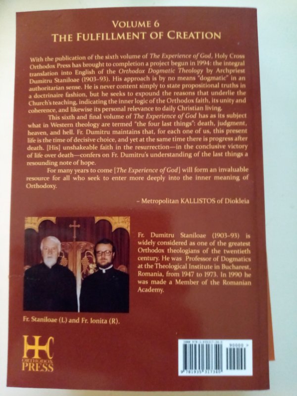 Specificul traducerii în limba engleză a Dogmaticii Sfântului Preot Mărturisitor Dumitru Stăniloae 372952