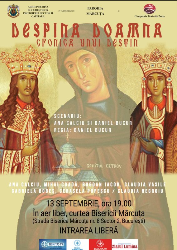 Piesă de teatru despre Sfânta Platonida de la Argeș la Parohia Mărcuța 373472