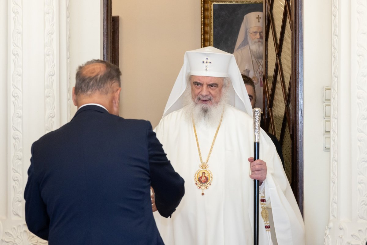 Primarul orașului Tesalonic, în vizită la Patriarhia Română 374865