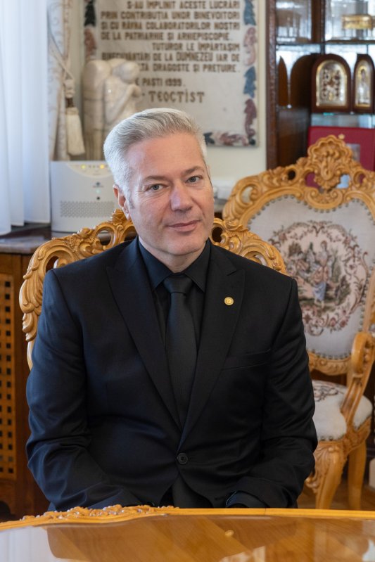 Primarul orașului Tesalonic, în vizită la Patriarhia Română 374872