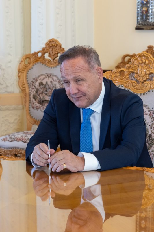 Primarul orașului Tesalonic, în vizită la Patriarhia Română 374873