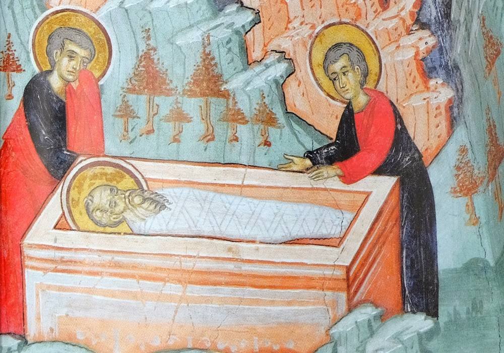 Mutarea Sf. Ap. şi Evanghelist Ioan; Sf. Voievod Neagoe Basarab; Sf. Cuv. Platonida de la Argeş (fosta Despina Miliţa, soţia Voievodului); Dreptul Ghedeon 375003