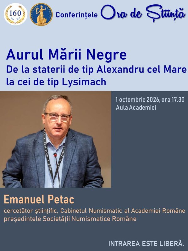 Aurul Mării Negre, tema unei conferințe academice 375317
