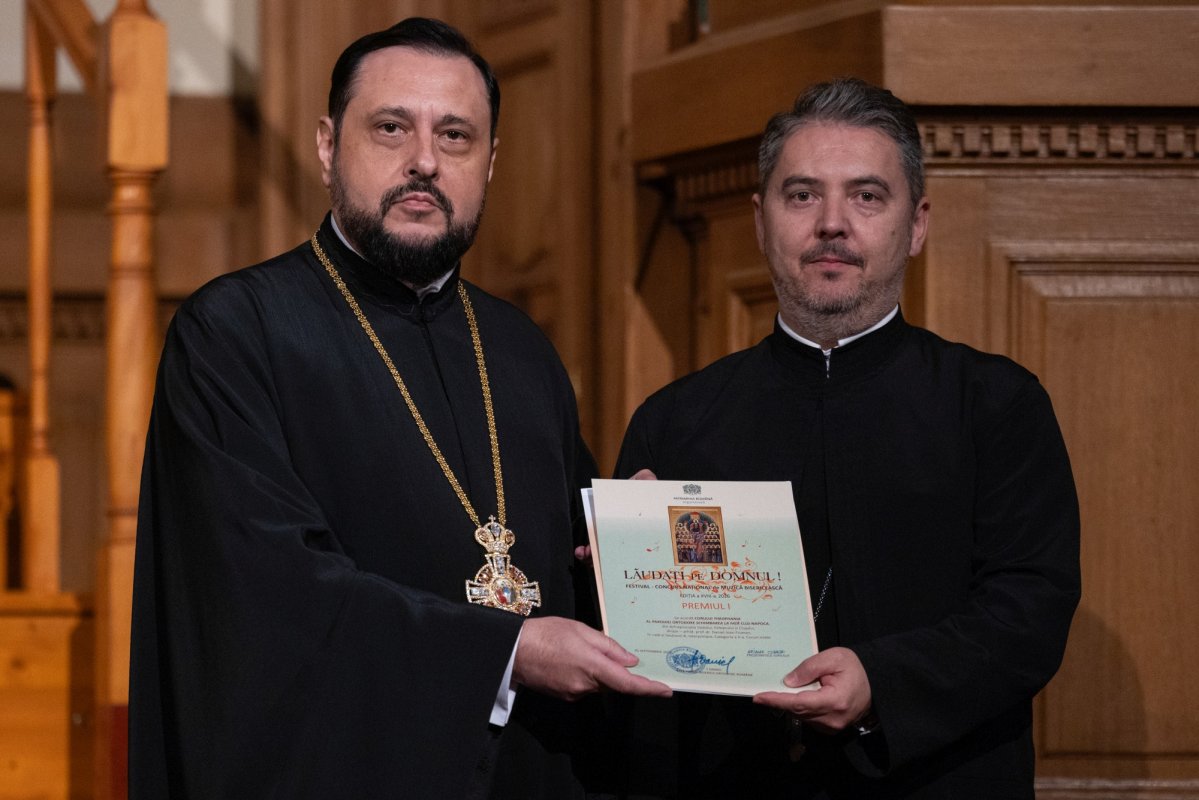 Concertul Festivalului‑concurs „Lăudați pe Domnul!” la Palatul Patriarhiei 375480