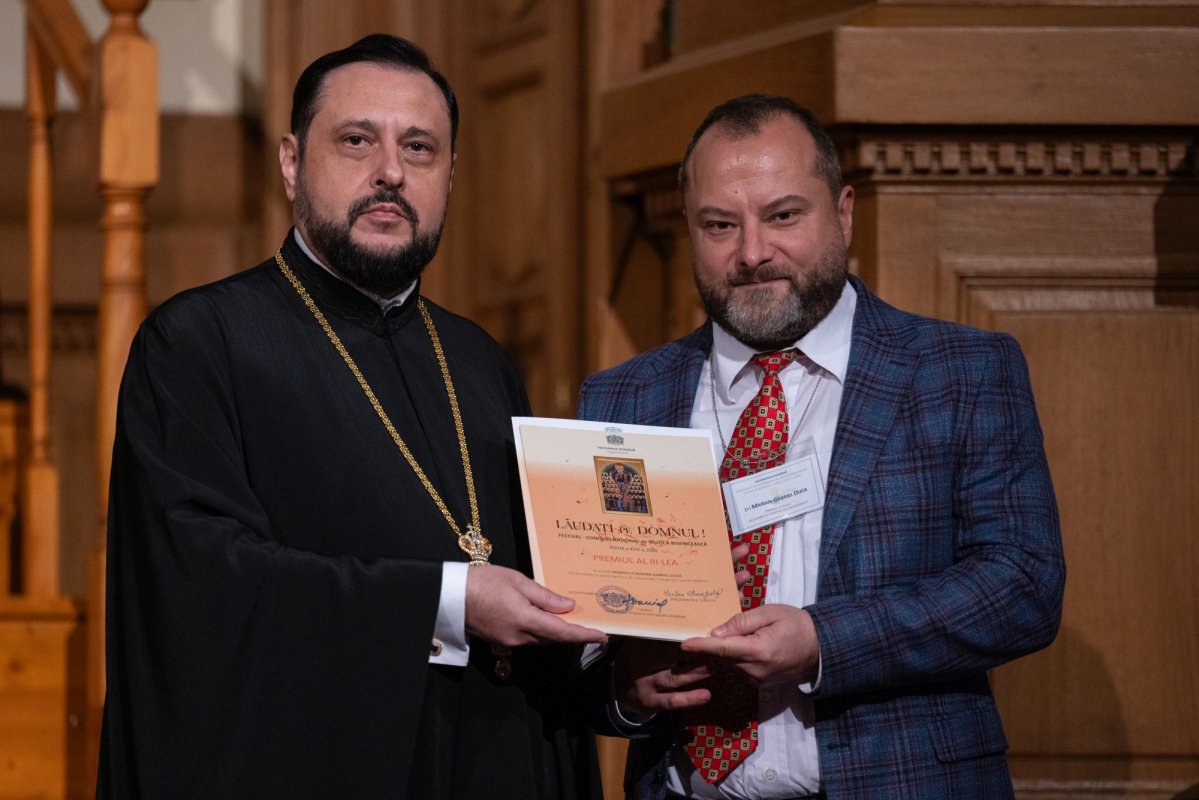 Concertul Festivalului‑concurs „Lăudați pe Domnul!” la Palatul Patriarhiei 375489