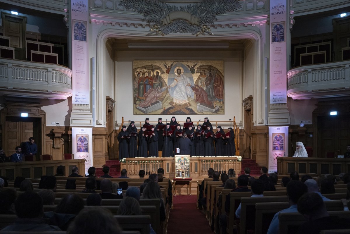 Concertul Festivalului‑concurs „Lăudați pe Domnul!” la Palatul Patriarhiei 375500