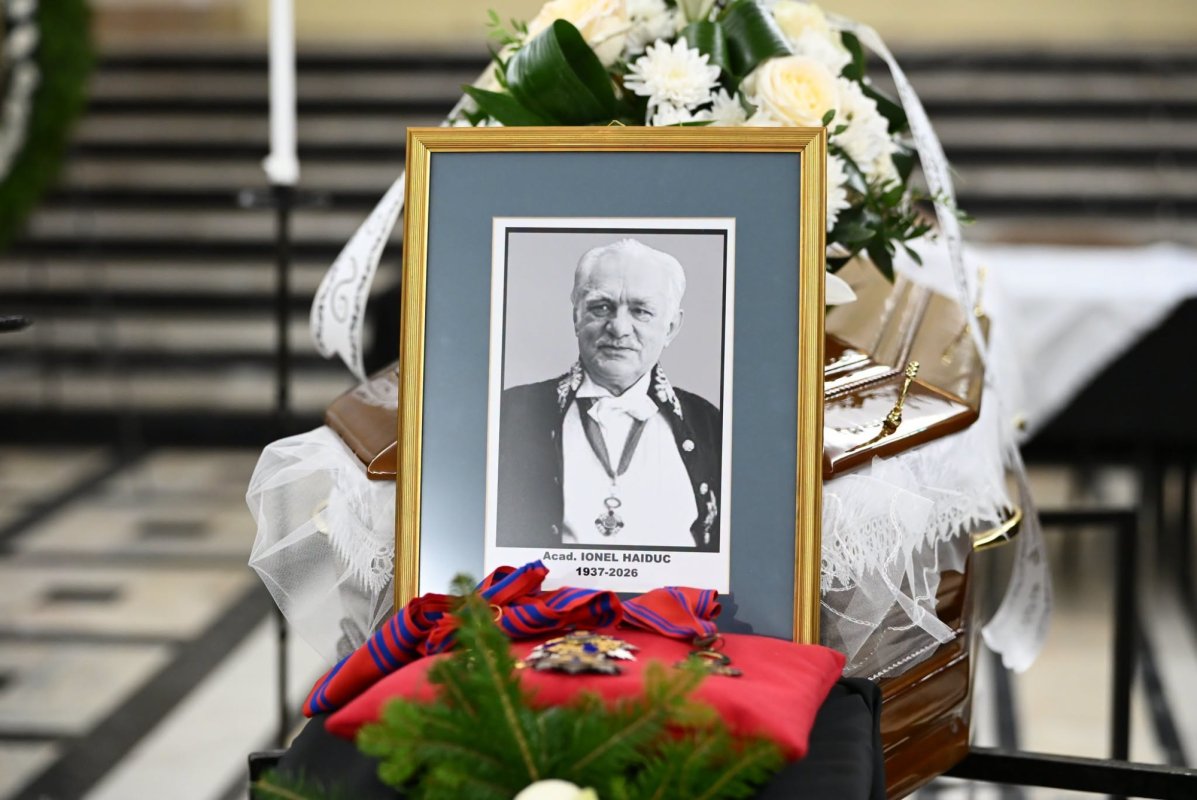 Academicianul Ionel Haiduc, înmormântat cu onoruri militare la Cluj-Napoca 375690