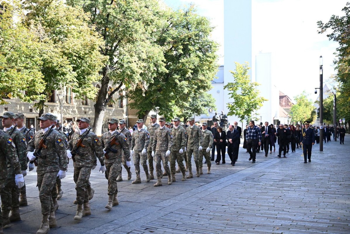 Academicianul Ionel Haiduc, înmormântat cu onoruri militare la Cluj-Napoca 375699