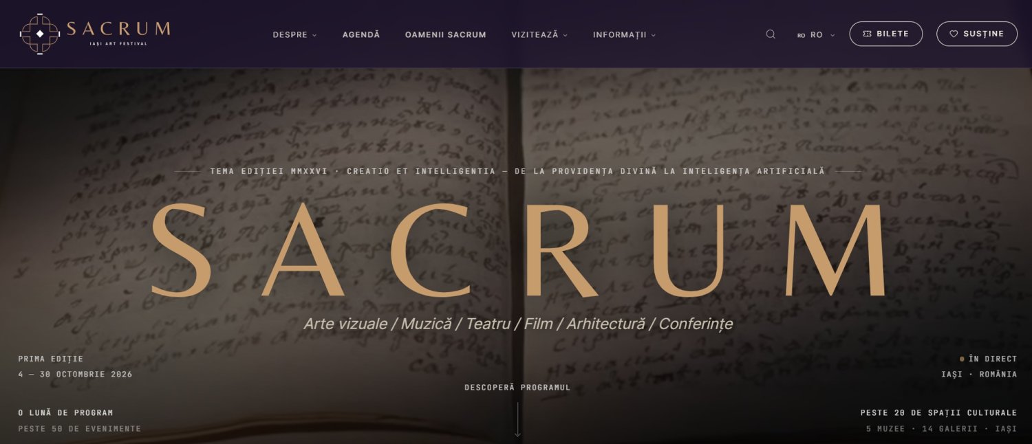 Festivalul SACRUM: divinitate, artă și tehnologie 375809