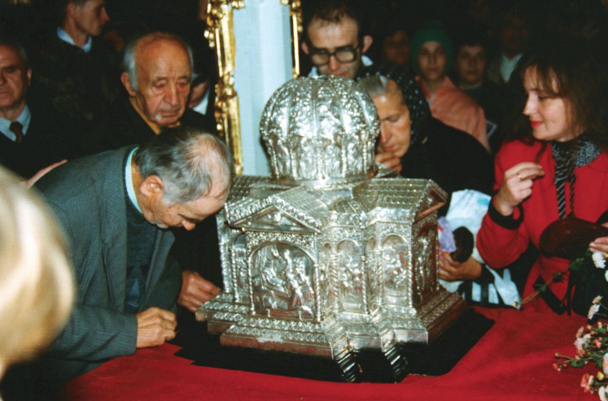 30 de ani de la aducerea la Iaşi a moaştelor Sfântului Apostol Andrei 376815