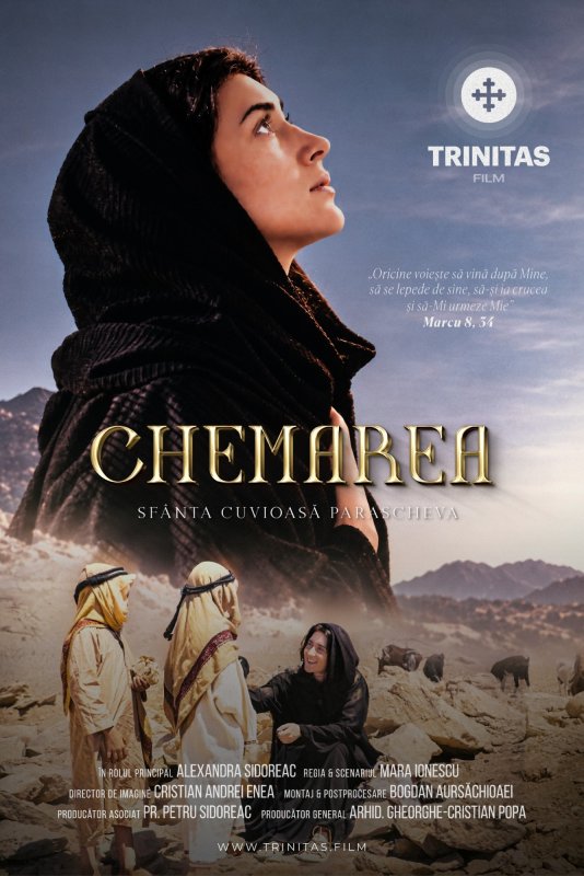 „Chemarea”, o docudramă TRINITAS FILM dedicată Sfintei Cuvioase Parascheva 377114