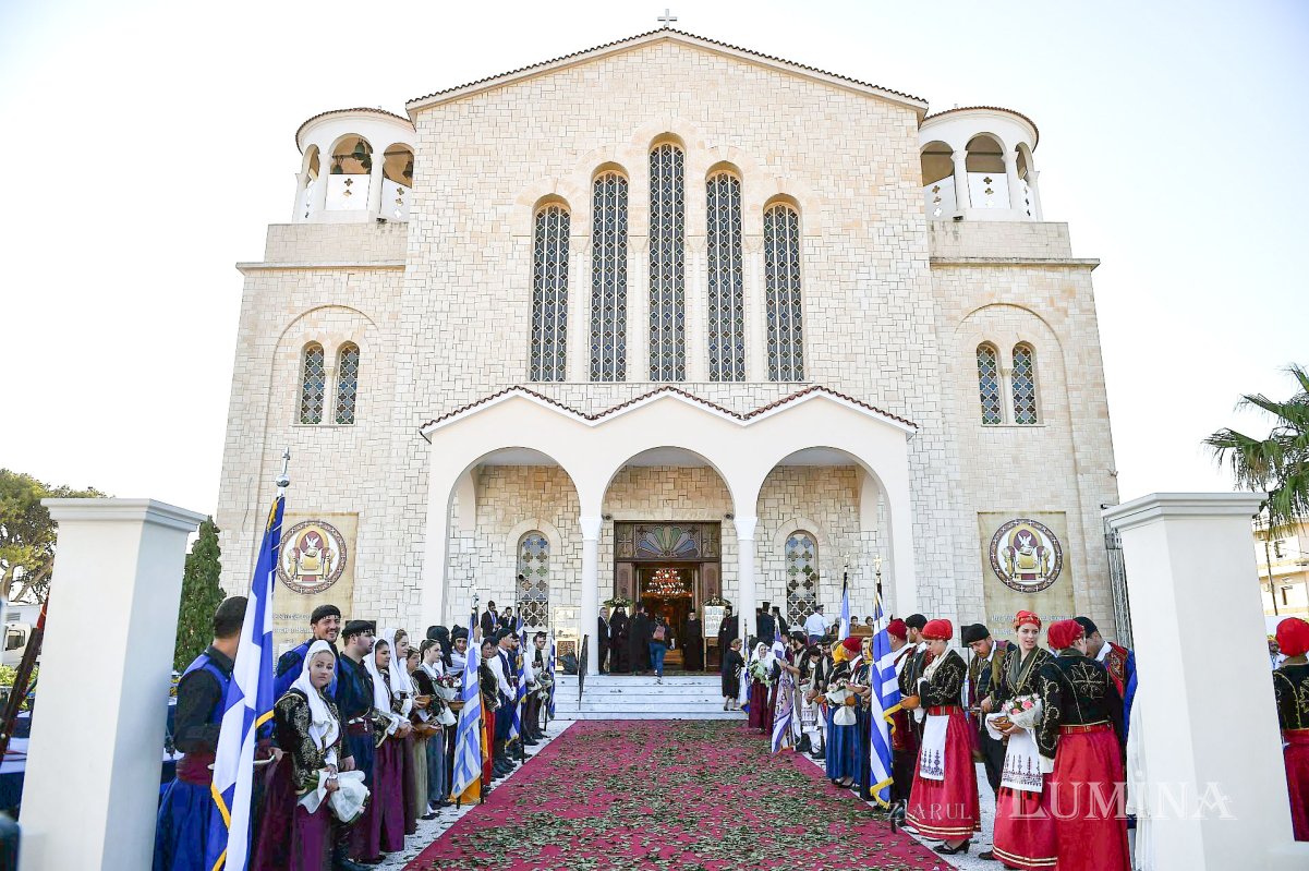 Liturghie solemnă în Catedrala din Chania, Creta 57714