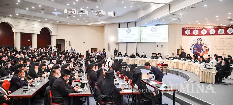 Ședința de închidere a lucrărilor Sfântului și Marelui Sinod 57707