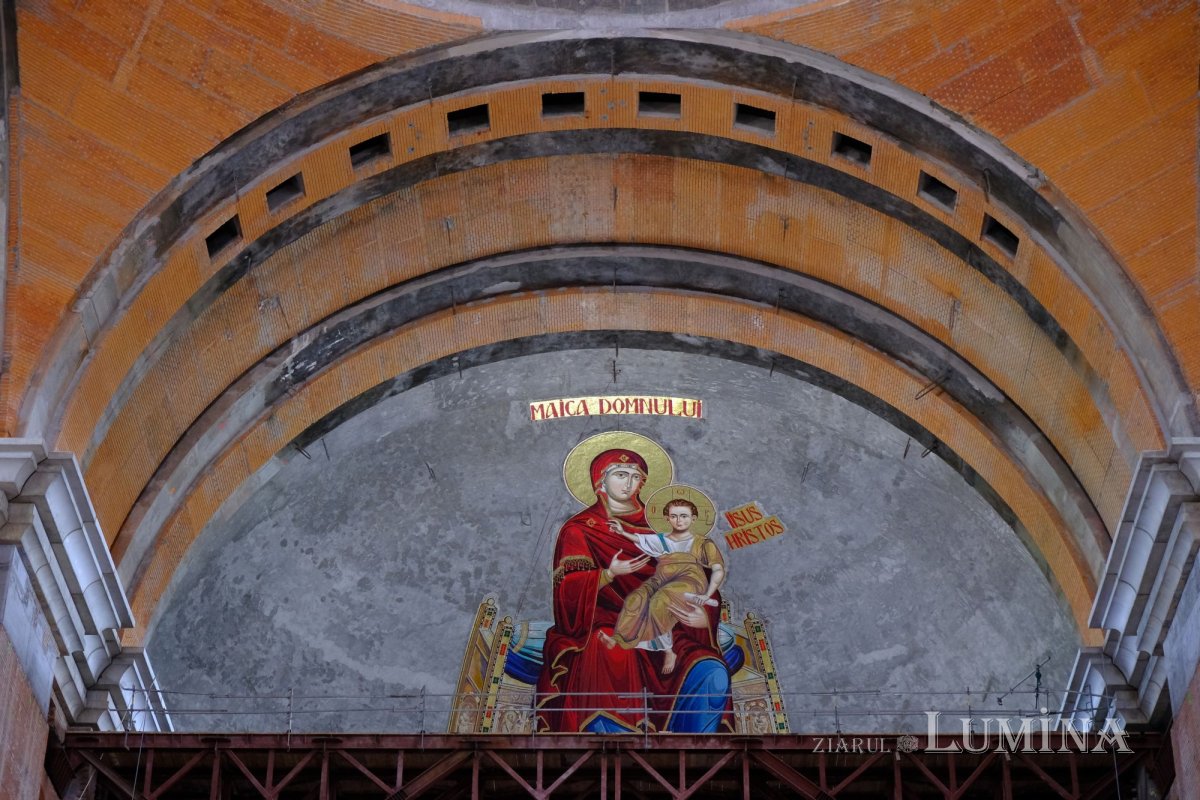 Stadiul lucrărilor pe șantierul Catedralei Naționale 117252