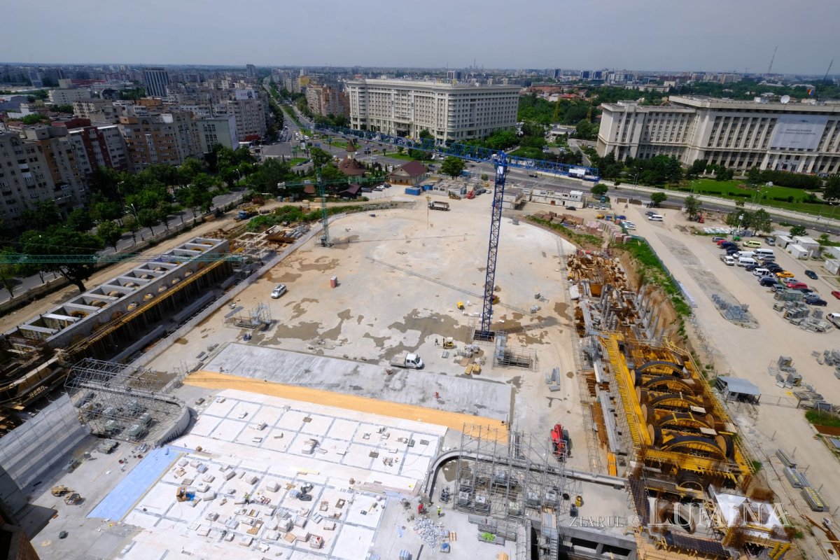 Stadiul lucrărilor pe șantierul Catedralei Naționale 117253