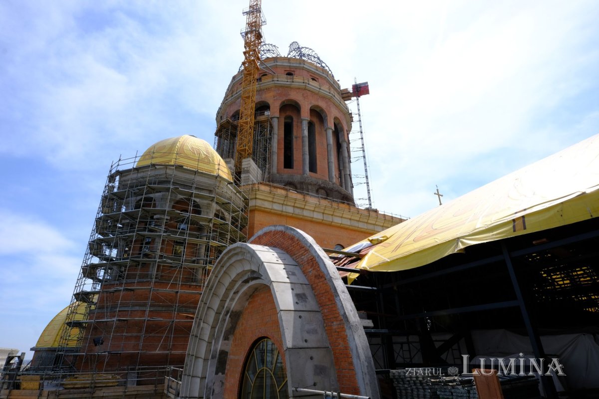 Stadiul lucrărilor pe șantierul Catedralei Naționale 117254