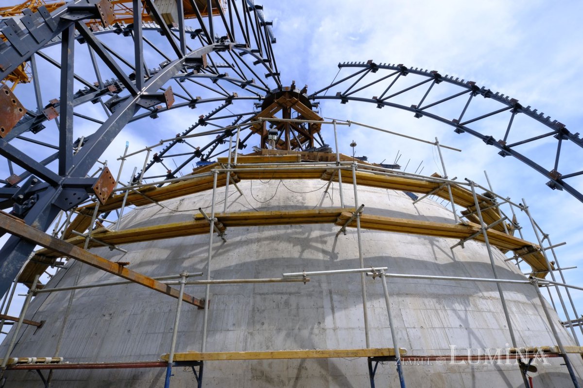 Stadiul lucrărilor pe șantierul Catedralei Naționale 117258