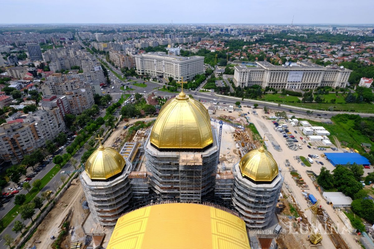 Stadiul lucrărilor pe șantierul Catedralei Naționale 117259