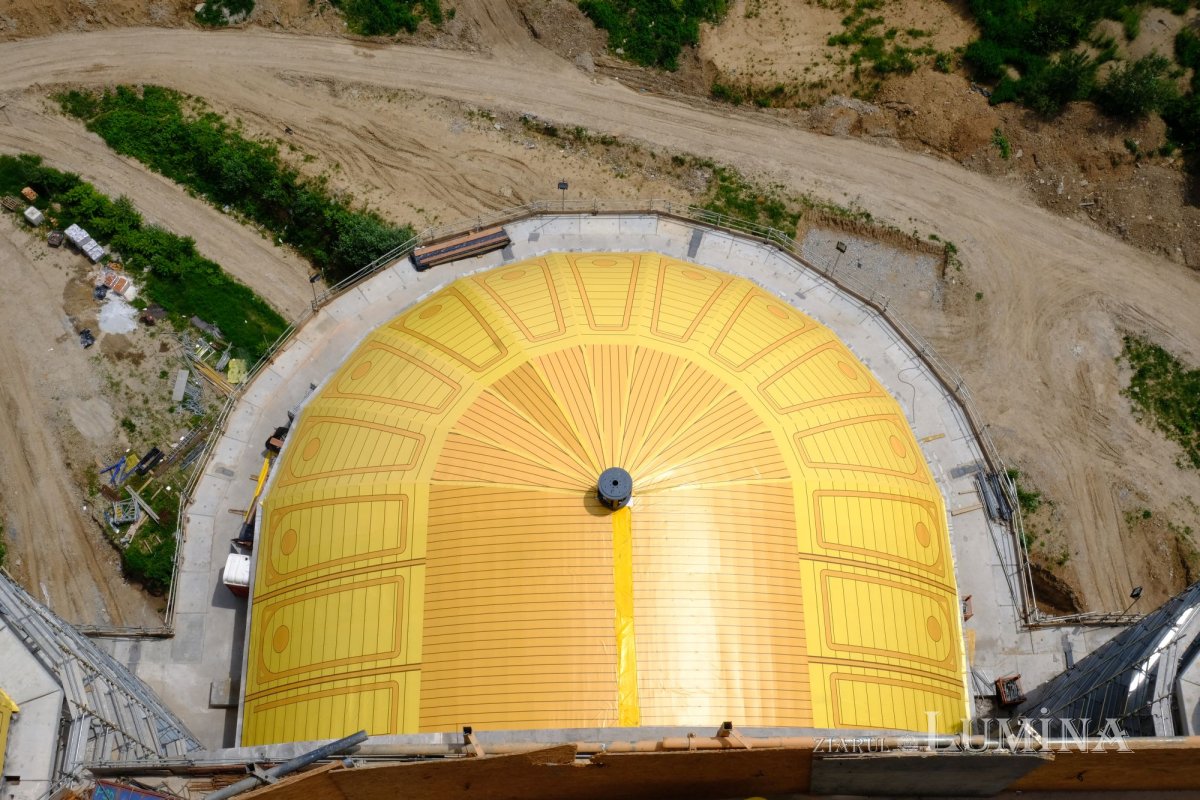 Stadiul lucrărilor pe șantierul Catedralei Naționale 117262