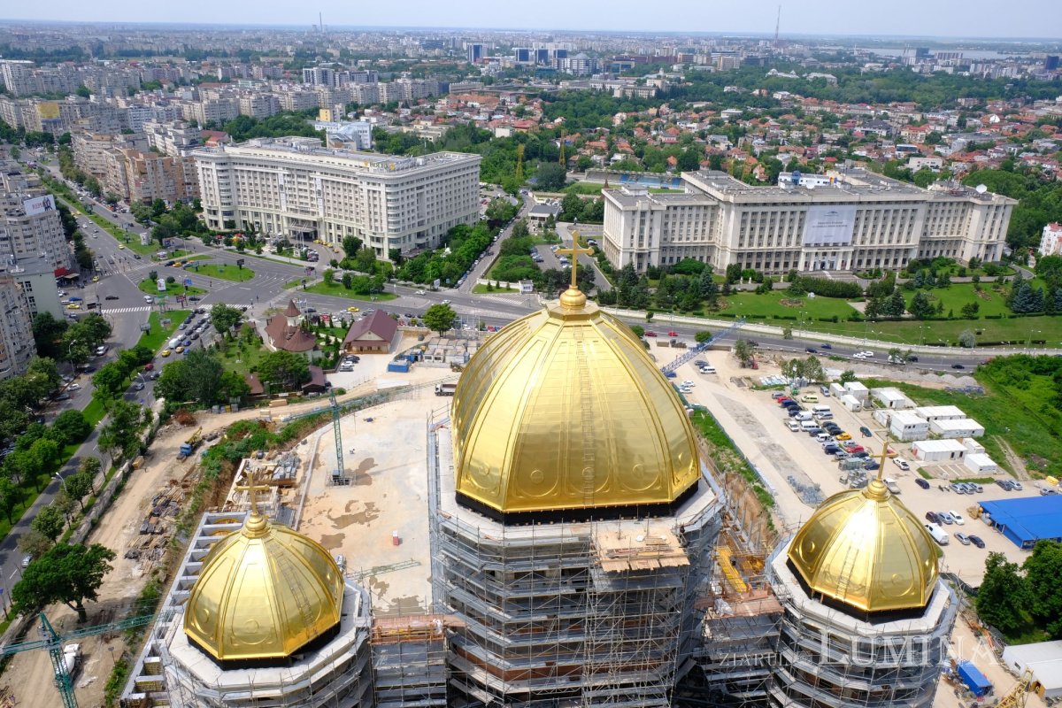 Stadiul lucrărilor pe șantierul Catedralei Naționale 117264