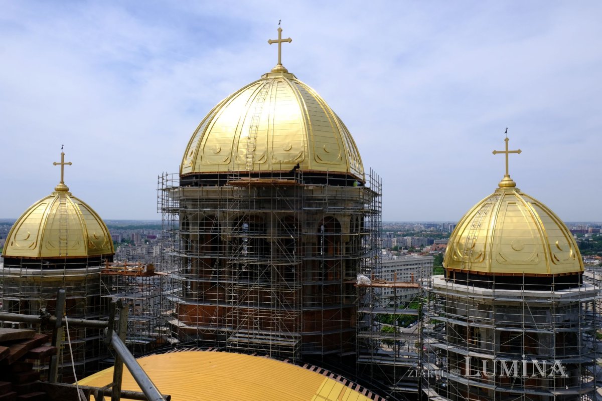 Stadiul lucrărilor pe șantierul Catedralei Naționale 117265