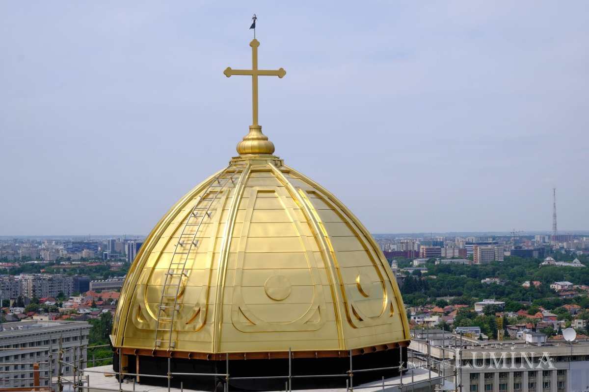 Stadiul lucrărilor pe șantierul Catedralei Naționale 117266