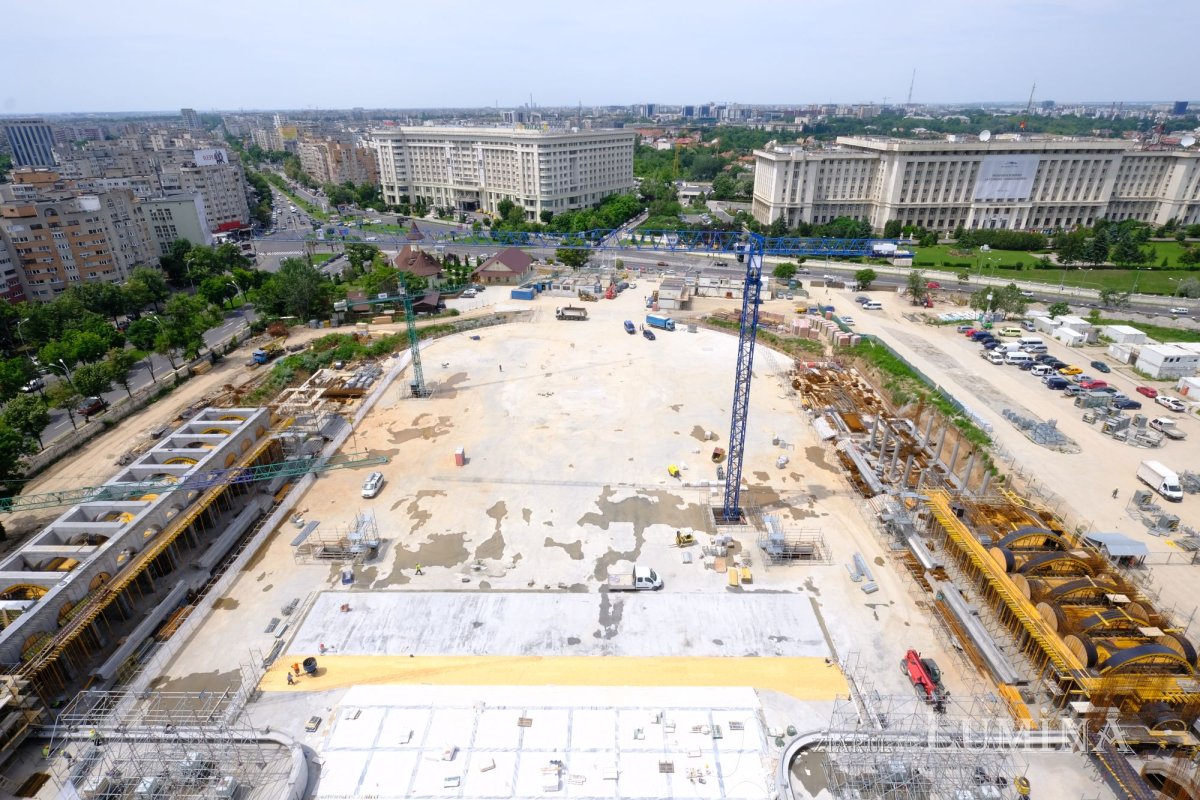 Stadiul lucrărilor pe șantierul Catedralei Naționale 117267