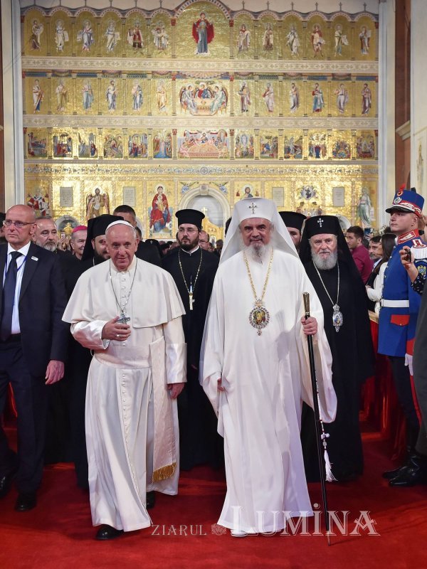 Papa Francisc a vizitat Catedrala Mântuirii Neamului 117575