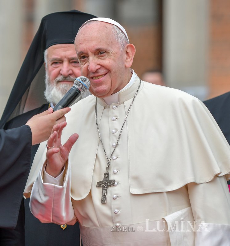 Papa Francisc a vizitat Catedrala Mântuirii Neamului 117593