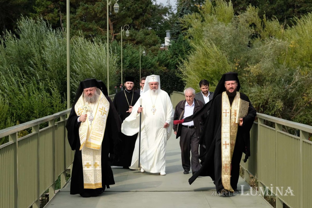 Inaugurarea podului pietonal al Mănăstirii Snagov 127487