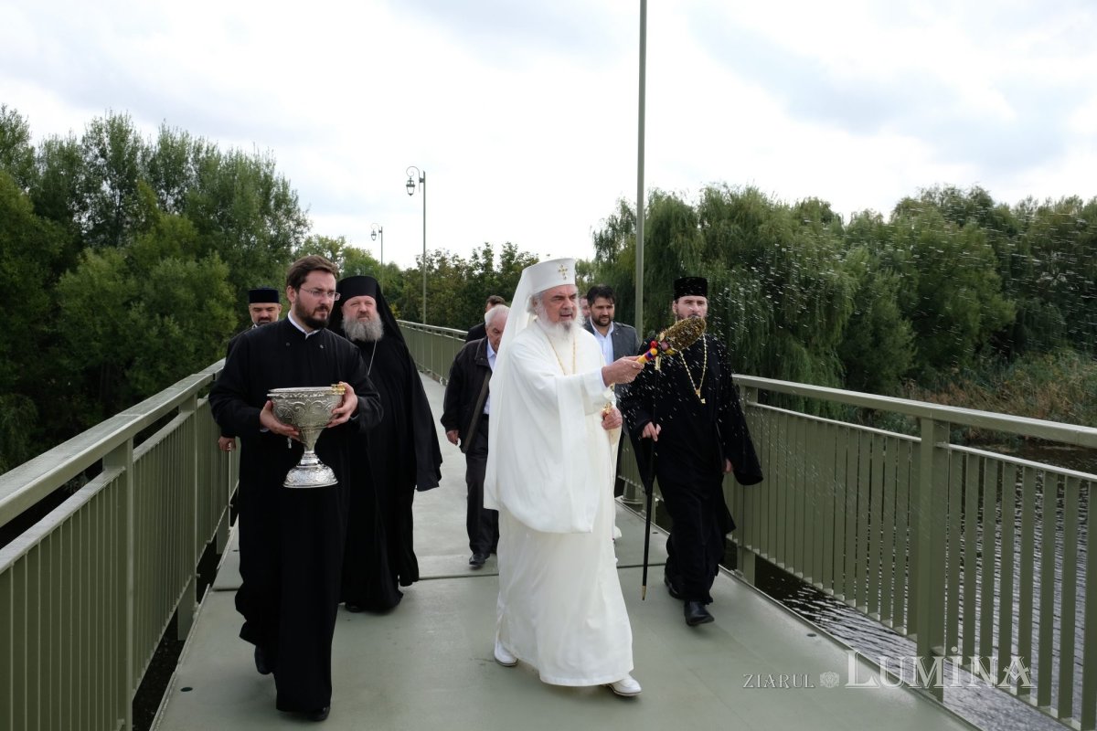 Inaugurarea podului pietonal al Mănăstirii Snagov 127500