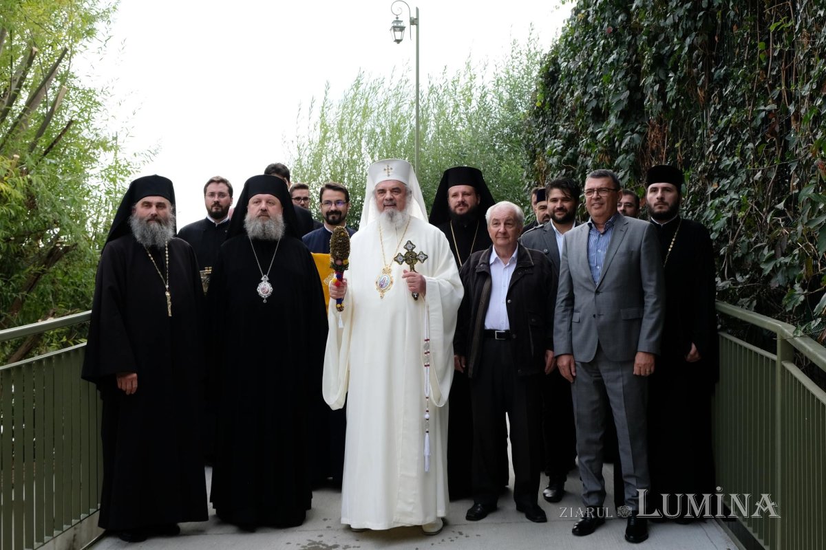 Inaugurarea podului pietonal al Mănăstirii Snagov 127501