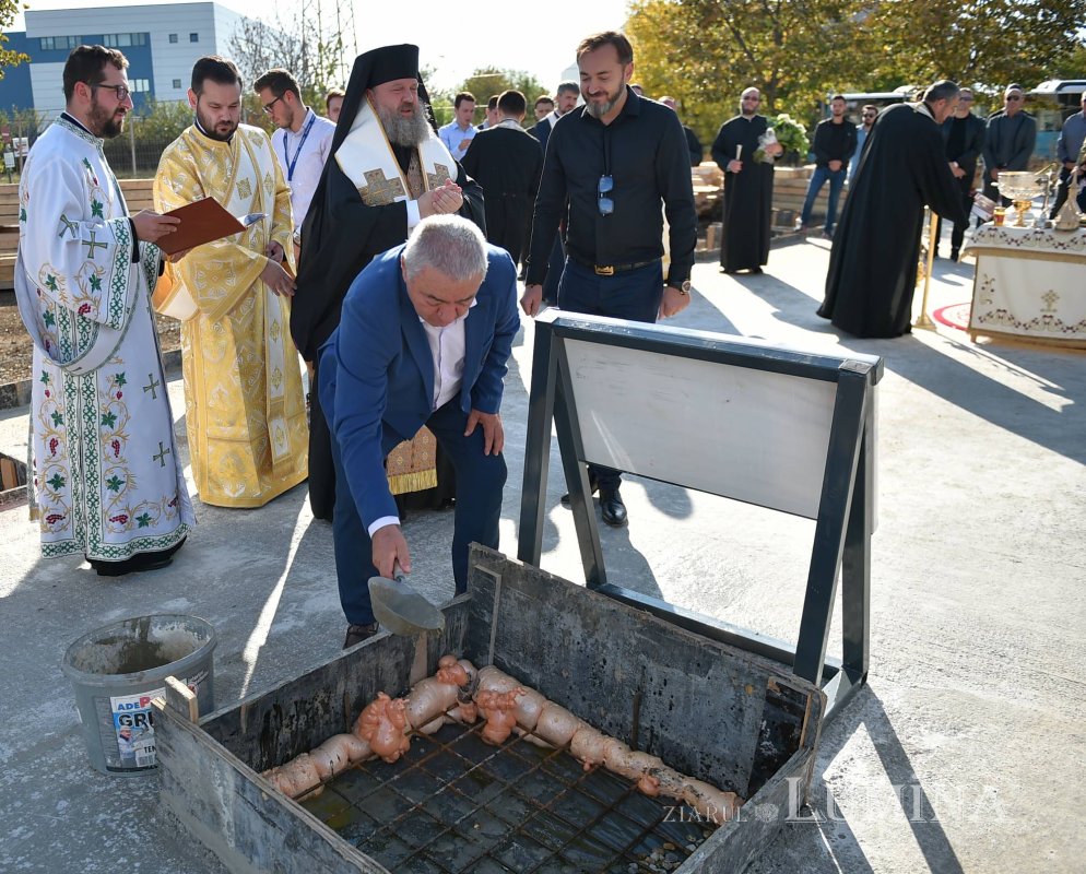 Piatră de temelie pentru o nouă biserică în Capitală 128917