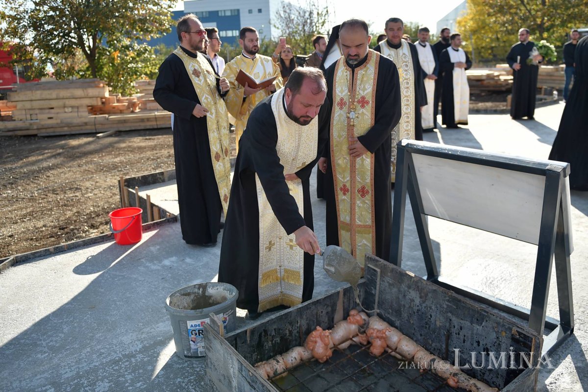 Piatră de temelie pentru o nouă biserică în Capitală 128923