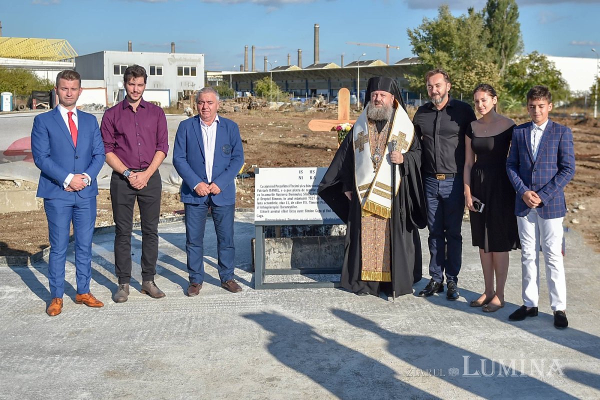 Piatră de temelie pentru o nouă biserică în Capitală 128934