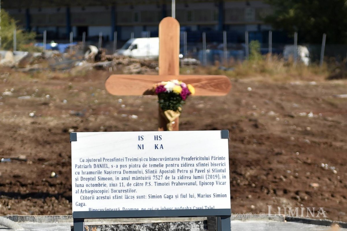 Piatră de temelie pentru o nouă biserică în Capitală 128938