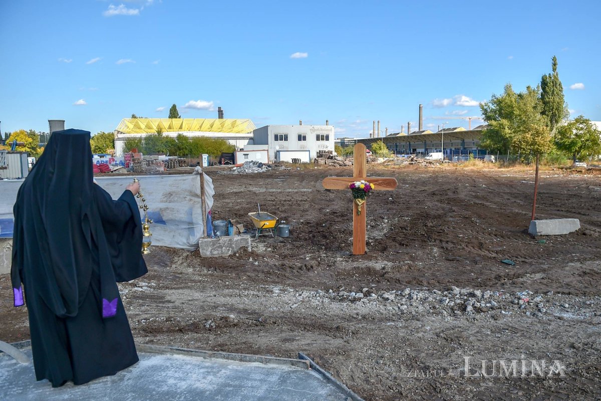 Piatră de temelie pentru o nouă biserică în Capitală 128940