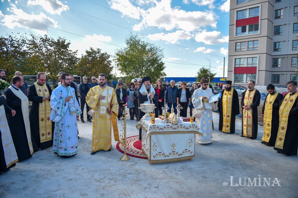 Piatră de temelie pentru o nouă biserică în Capitală 128942
