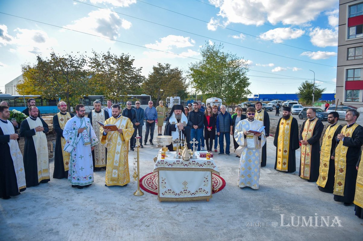 Piatră de temelie pentru o nouă biserică în Capitală 128945