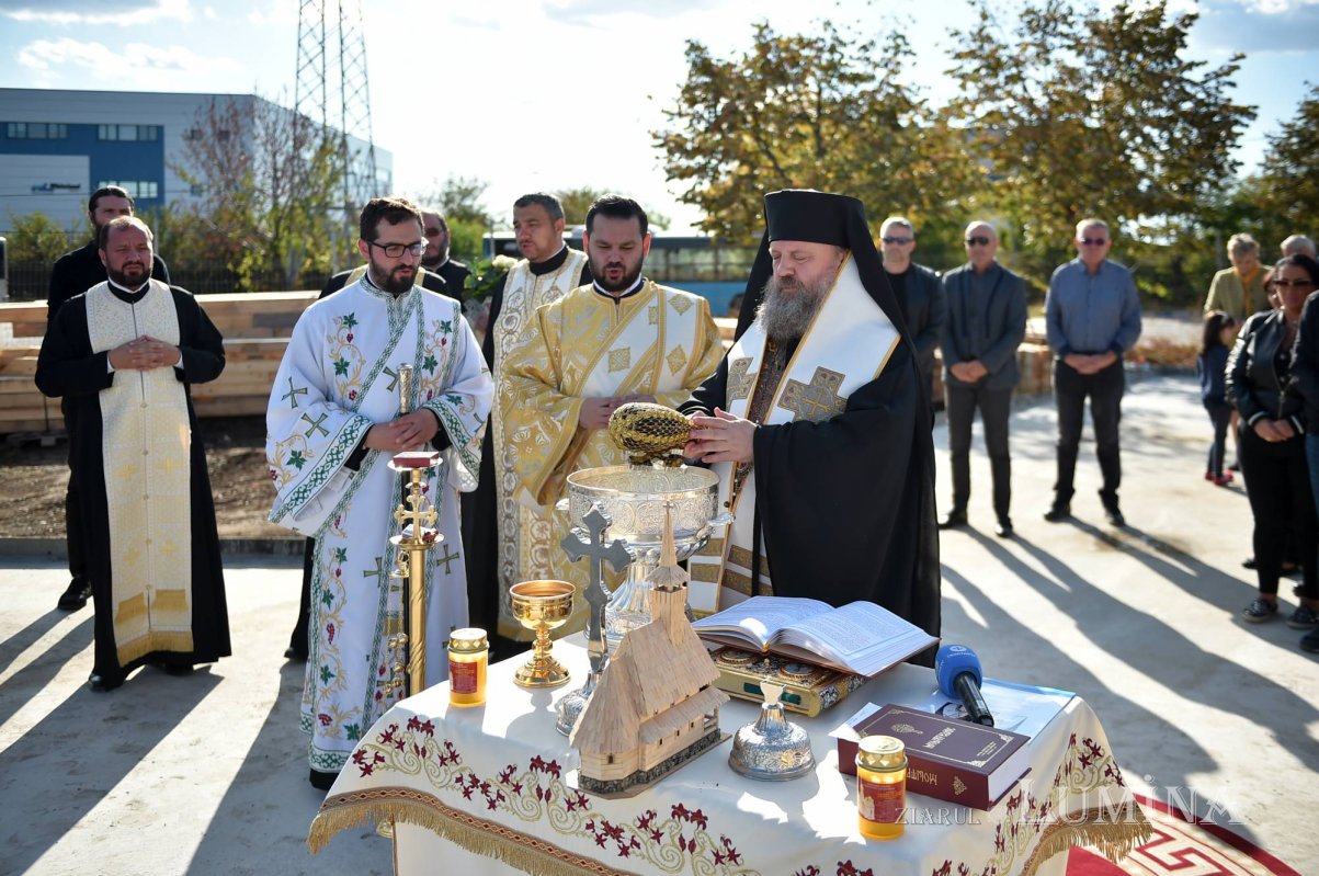 Piatră de temelie pentru o nouă biserică în Capitală 128947