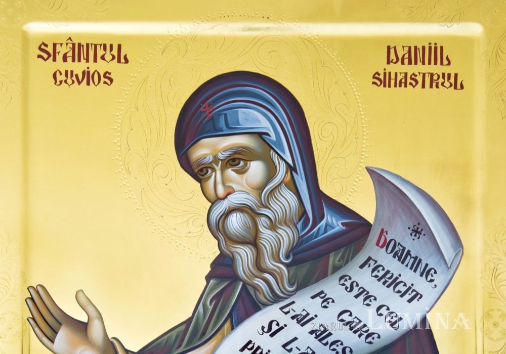 Acatistul Sfântului Cuvios Daniil Sihastrul (18 Decembrie) 318929